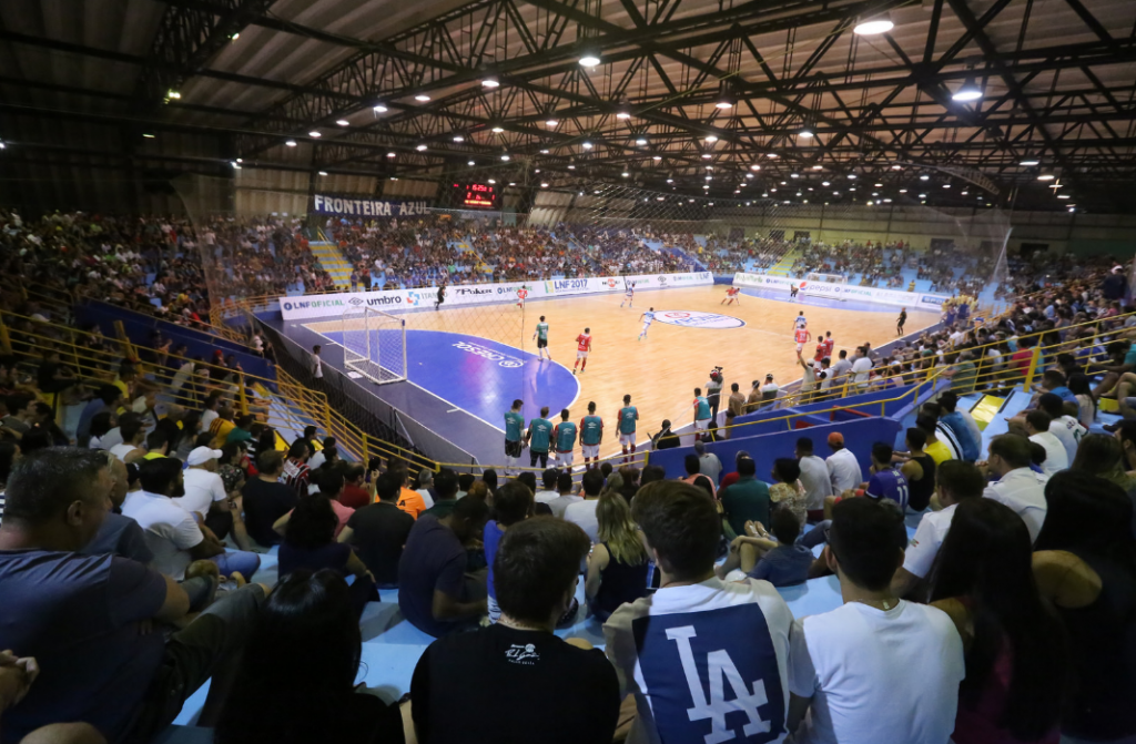 foz x concordia ginasio lotado