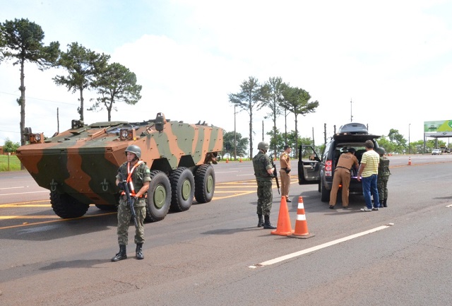 Exército monta base e inicia Operação Fronteira Sul em Marechal