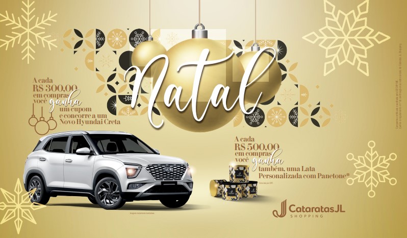 Cataratas JL Shopping lança campanha de Natal neste sábado, dia 06