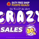 O Duty Free Shop Puerto Iguazú ficou “louco”: tudo com 30% de desconto!