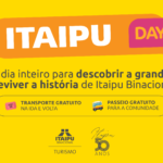 Turismo Itaipu lança a ação Itaipu Day em comemoração ao aniversário de Itaipu!